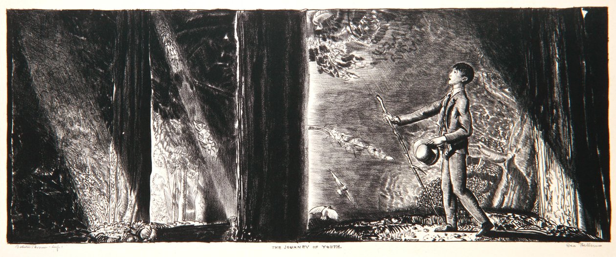 青年之旅，1923-24 作者 乔治·韦斯利·贝洛斯