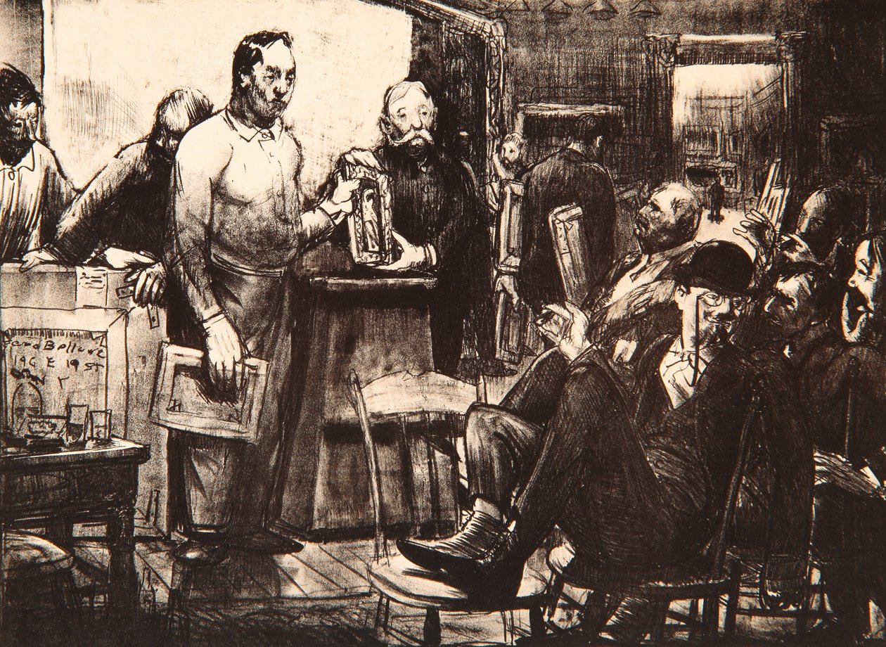 陪审团，1916年 作者 乔治·韦斯利·贝洛斯