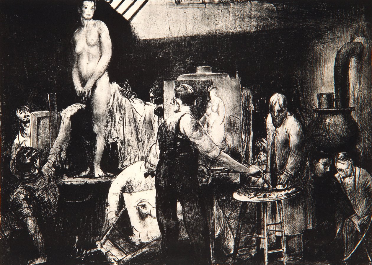 生命班，1917年 作者 乔治·韦斯利·贝洛斯