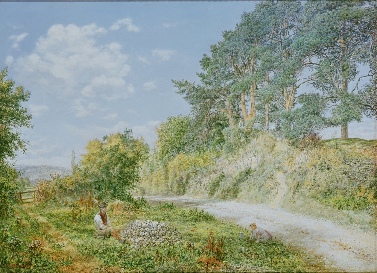 The Stonebreaker，1868 作者 乔治·威廉·莫特