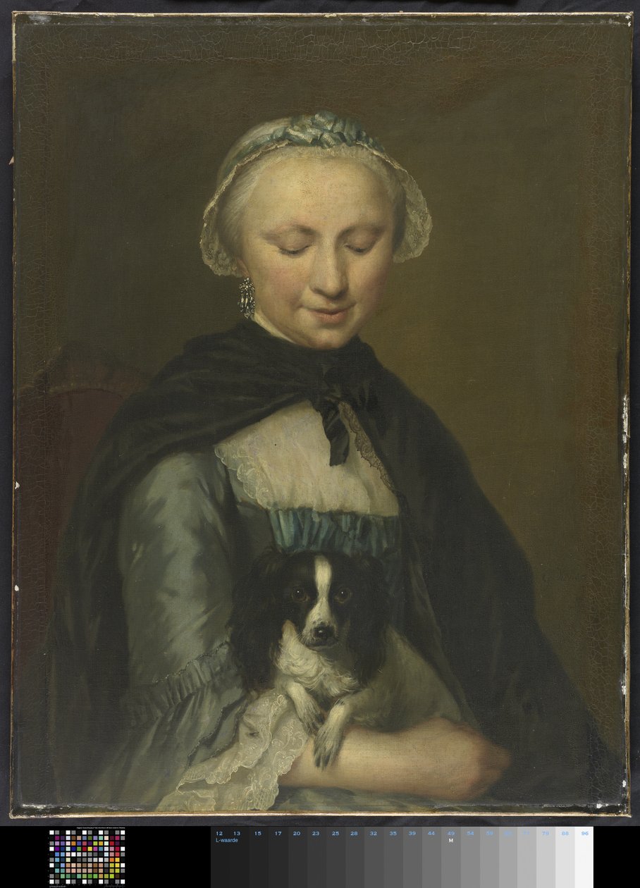 Antoinette Metayer（1732-88）。 Louis Metayer的姐姐 作者 乔治·范德·迈恩