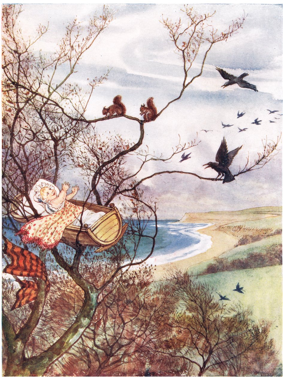 Hush-a-by Baby，1910年“A Picture Song Book”中的插图 作者 乔治，卡莱尔·霍华德（Carlisle Howard）第9伯爵