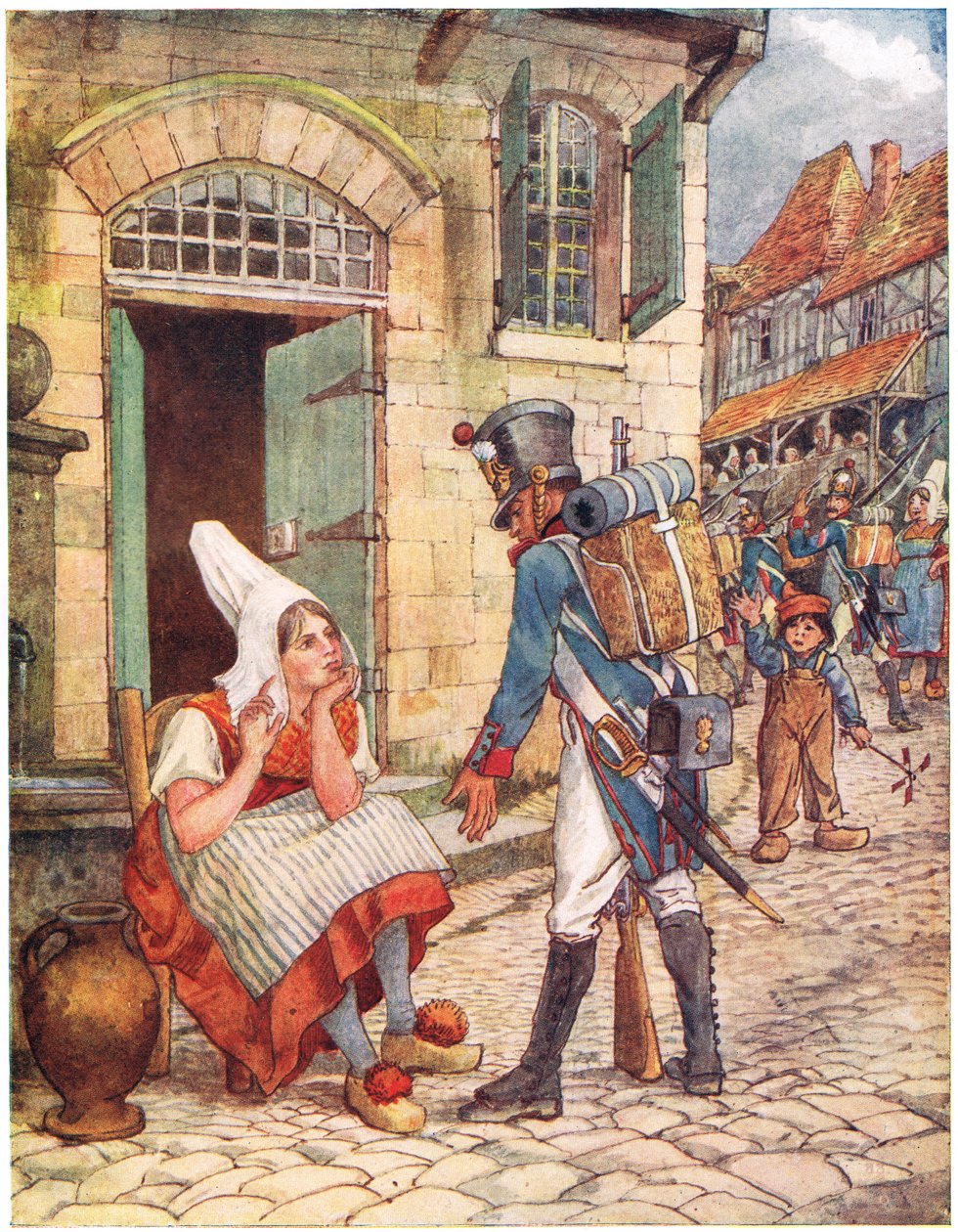 珍妮特和让诺，1910年“A Picture Song Book”中的插图 作者 乔治，卡莱尔·霍华德（Carlisle Howard）第9伯爵