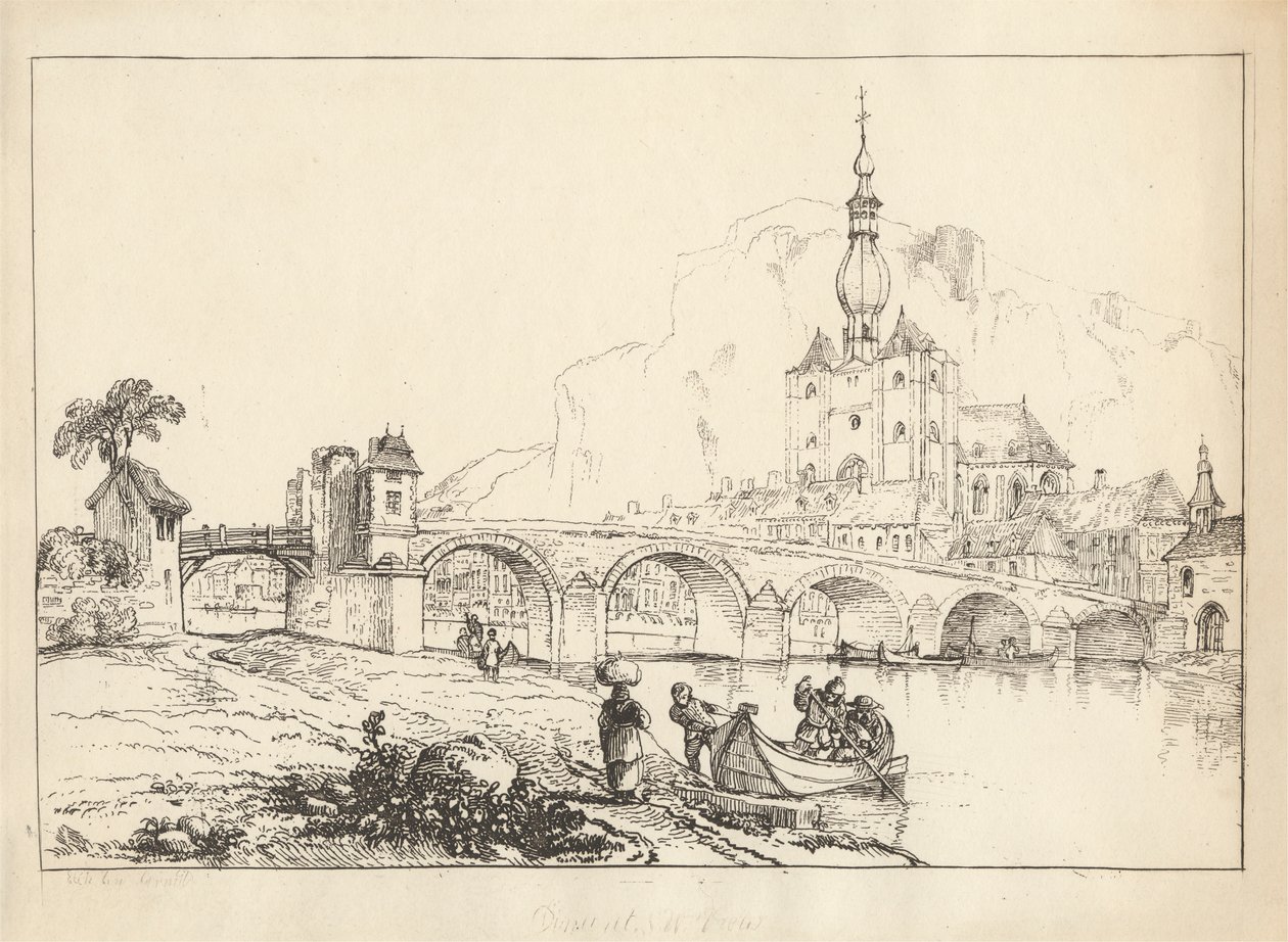Dinant, No. 1: Southwest View 作者 乔治·阿纳尔德