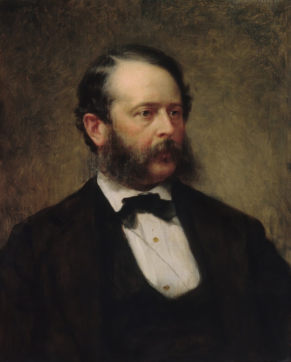 John F. Kensett, 1875年。 作者 乔治·奥古斯都·贝克
