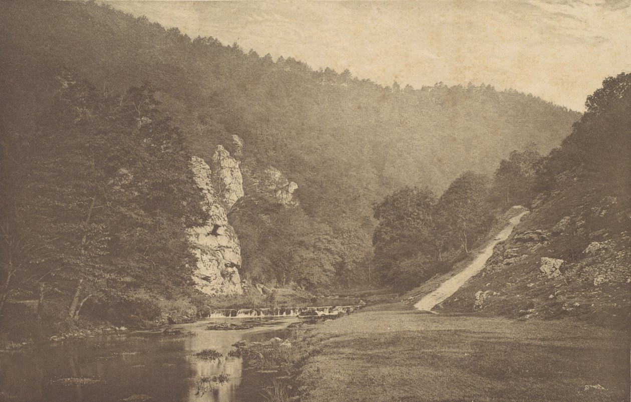 In Dove Dale, 1880s, printed 1888., 1880s, printed 1888. 作者 乔治·班卡特