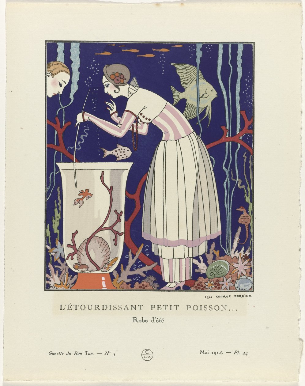 Gazette du Bon Ton》，1914 年 - 第 5 期，第 44 插图：L