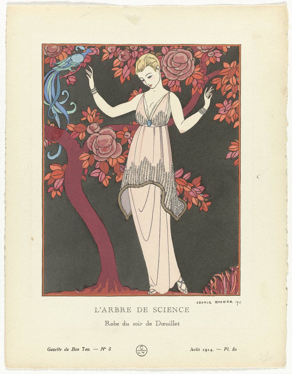 Gazette du Bon Ton 1914 年第 8 期 Pl. 80: L