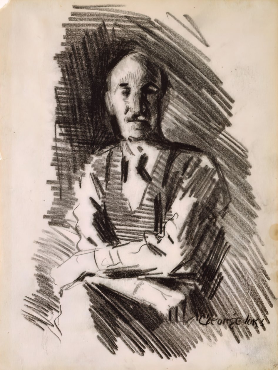 肖像》，约1904年。 作者 乔治·本杰明·卢克斯