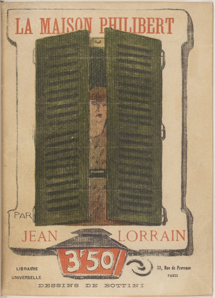 Georges Alfred Bottini - La Maison Philibert (Jean Lorrain) 作者 乔治·波蒂尼