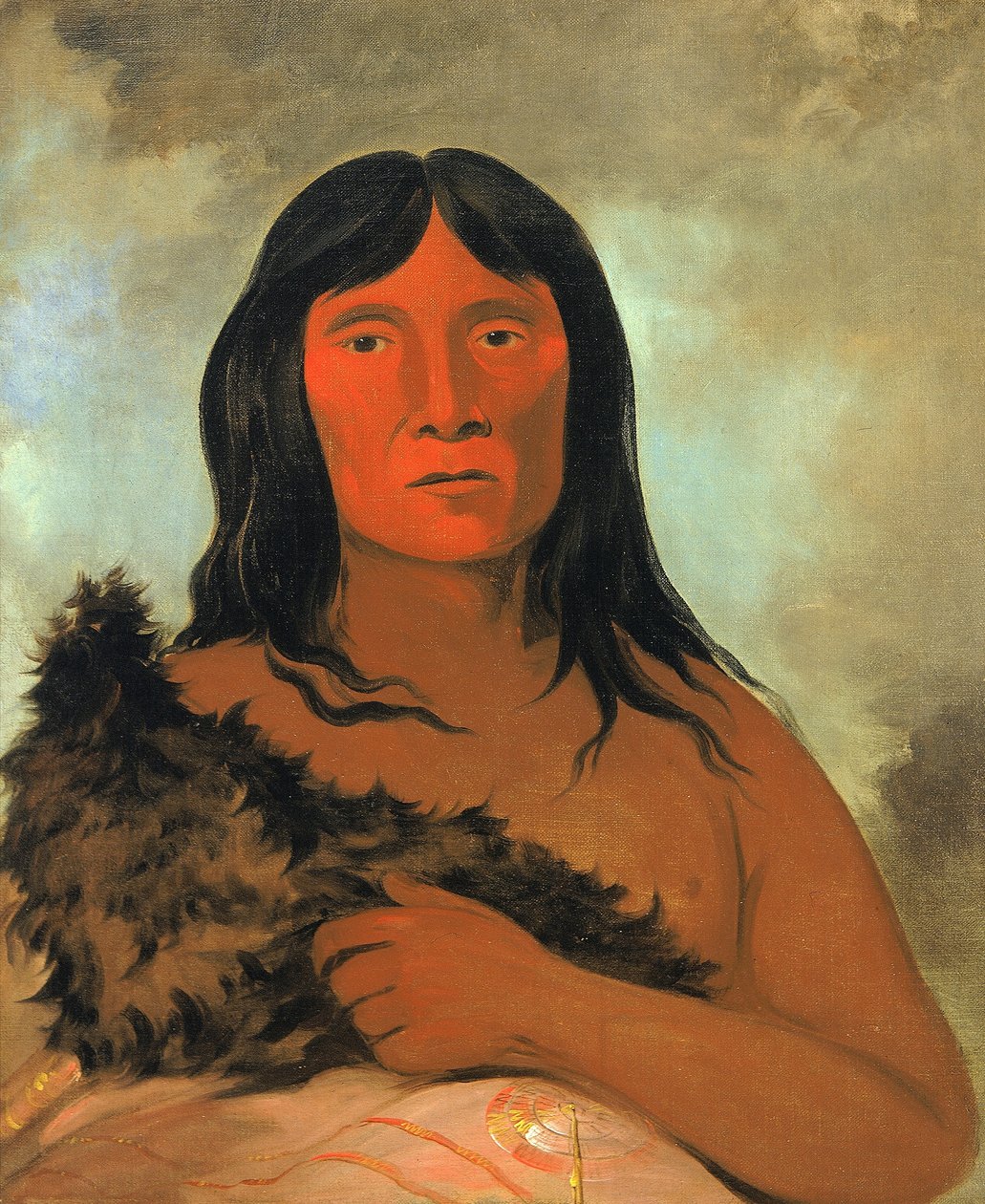 Kay-ei-qua-da-kúm-ee-gísh-kum，脚踏实地的人 作者 乔治·卡特琳