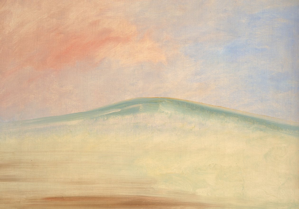 景观背景，1846-1848。 作者 乔治·卡特琳