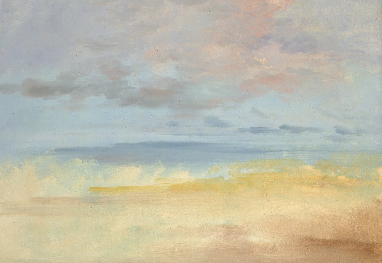 景观背景，1846-1848。 作者 乔治·卡特琳
