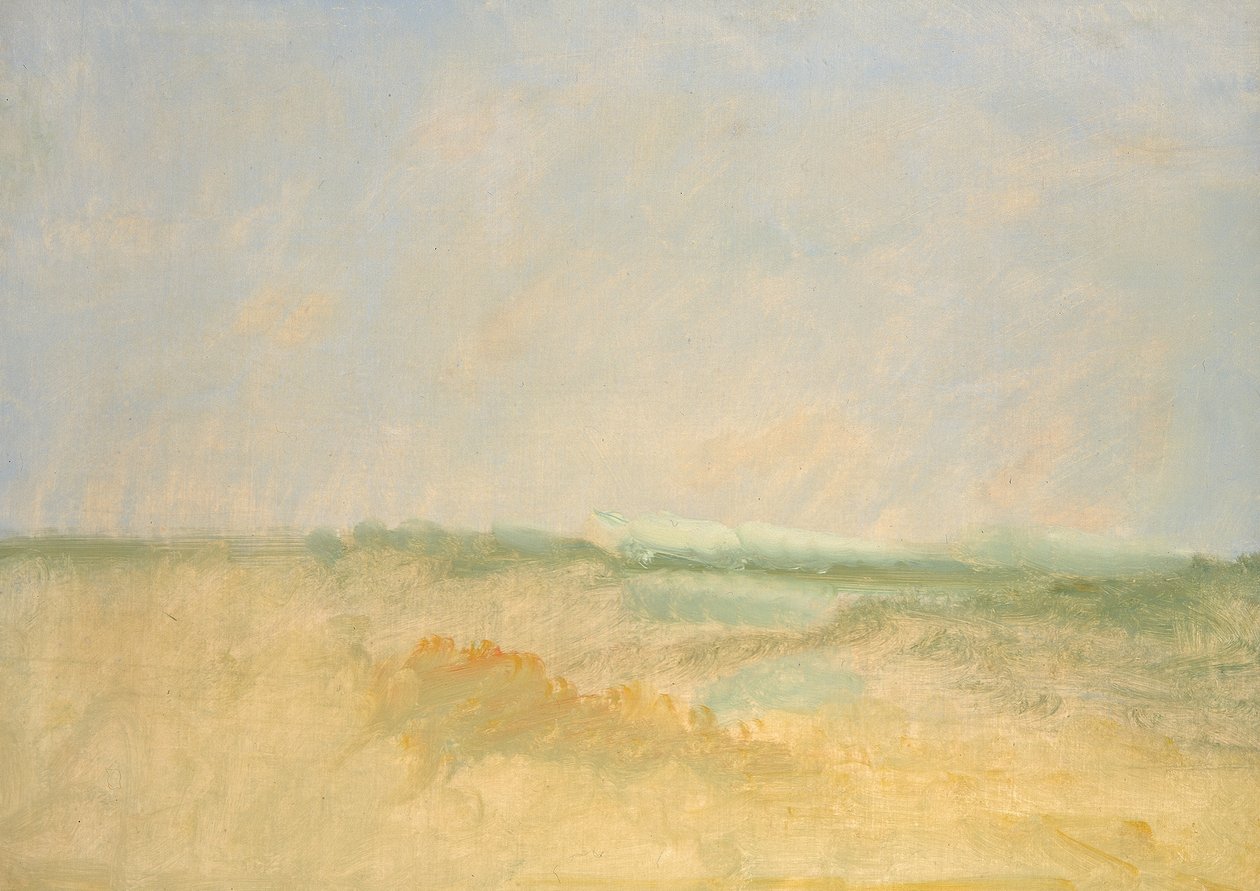 景观背景，1846-1848。 作者 乔治·卡特琳