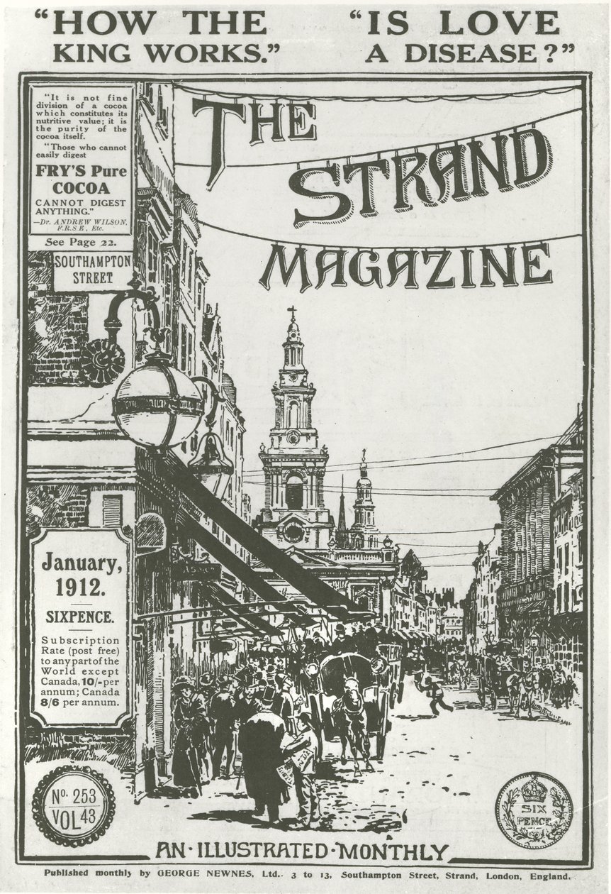 The Strand Magazine的封面，1912年 作者 乔治·查尔斯·海特