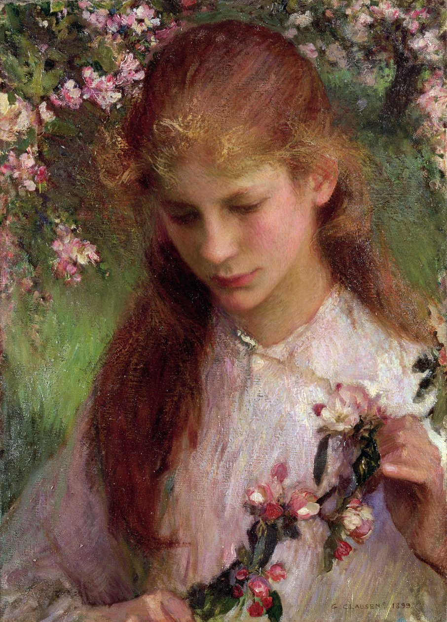 Apple Blossom，1899 作者 乔治·克劳森