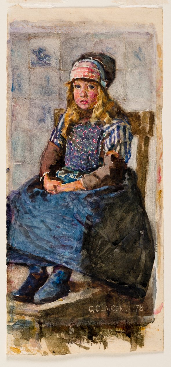 Marianina, 1876年。 作者 乔治·克劳森