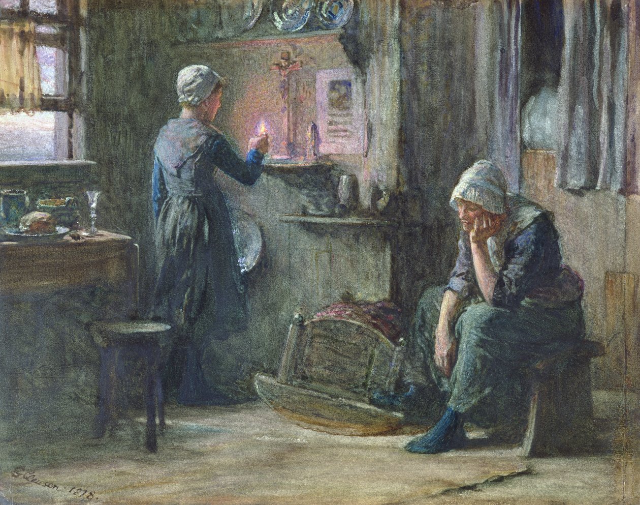 1878年的结束 作者 乔治·克劳森