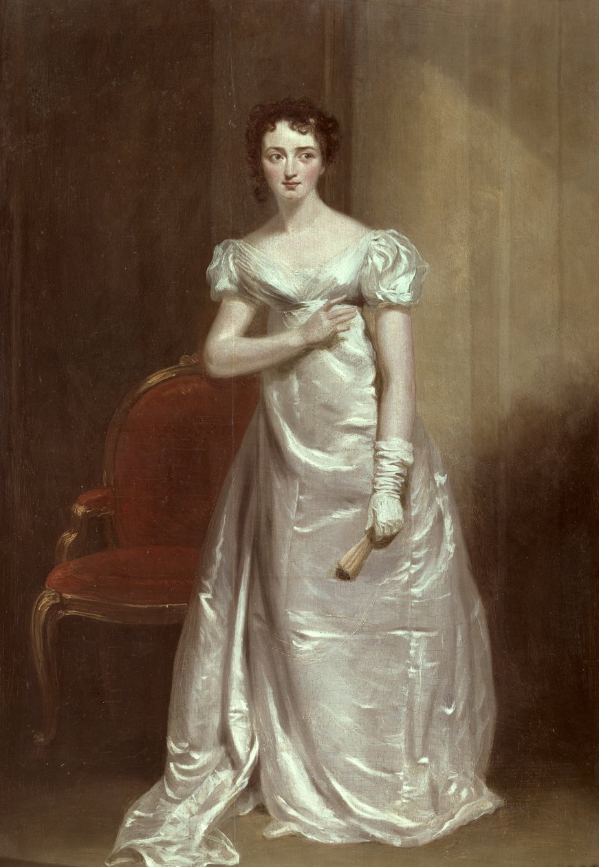 Harriet Smith的肖像作为Dorillon小姐 作者 乔治·克林特