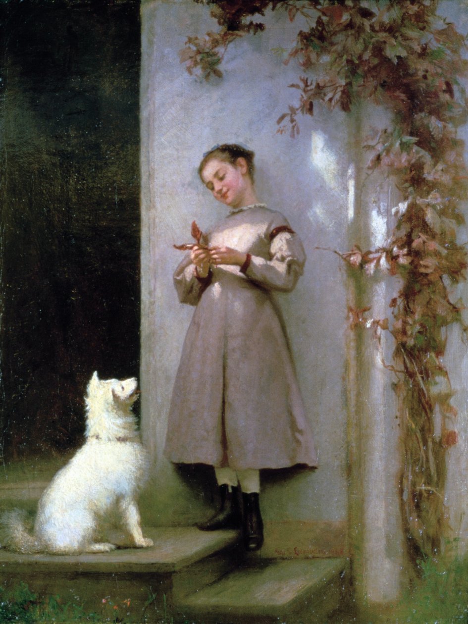 玩伴，1868 作者 乔治·科克兰·兰丁