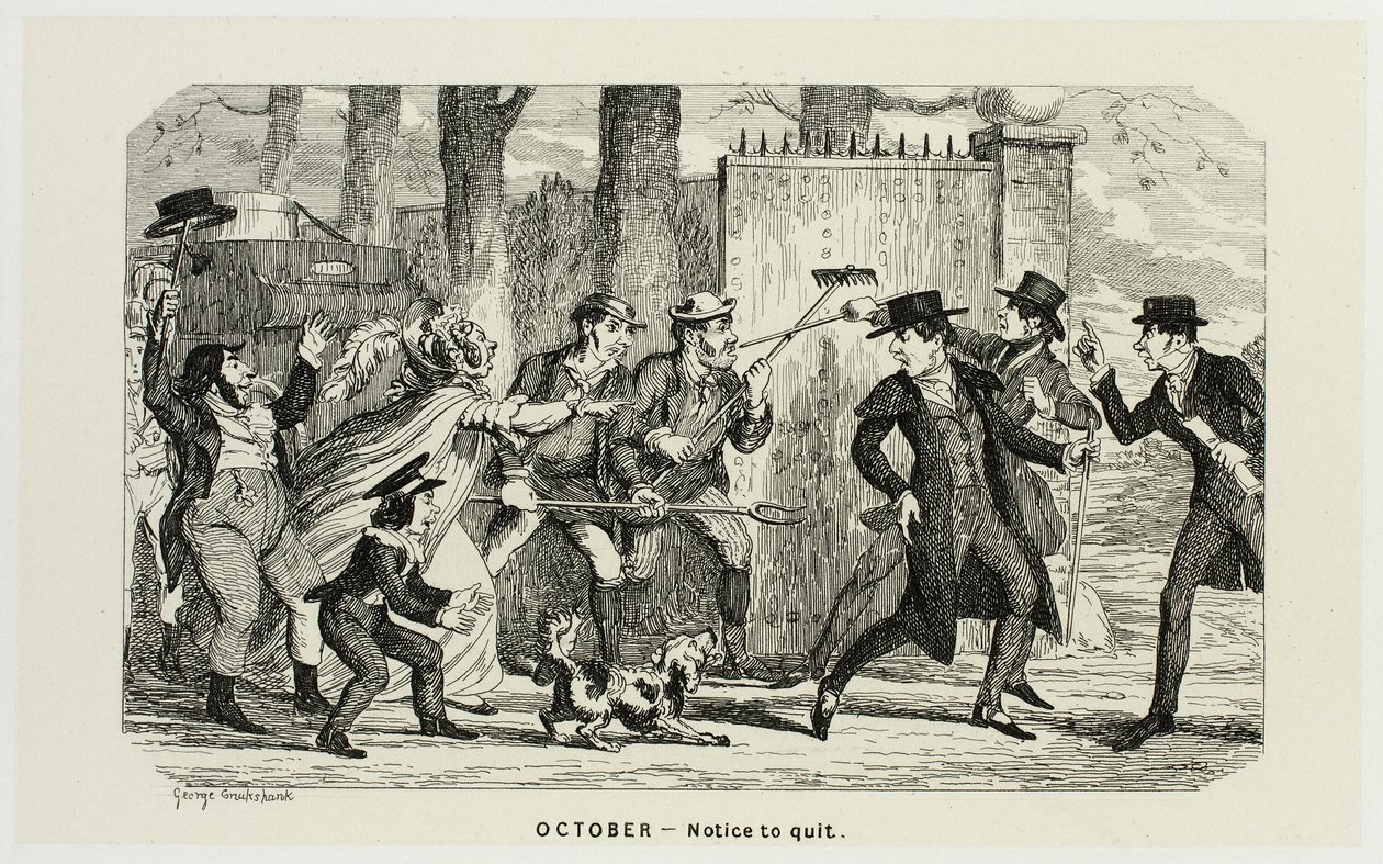 十月 - 从乔治-克鲁克申克的钢版画到《漫画年鉴》的辞职通知：1835-1853 作者 乔治·克鲁克申克