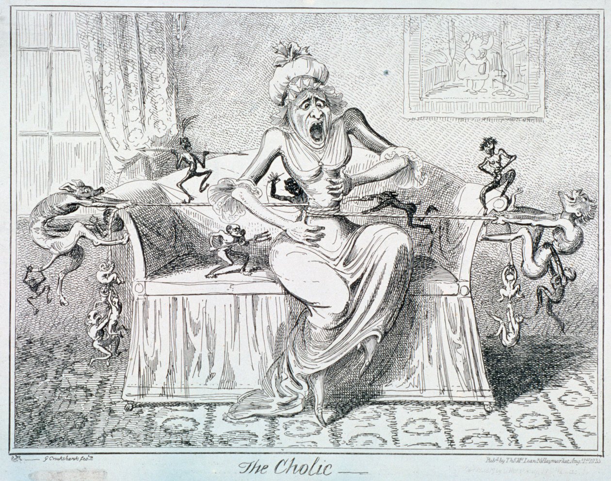 Cholic》，1835年 作者 乔治·克鲁克申克