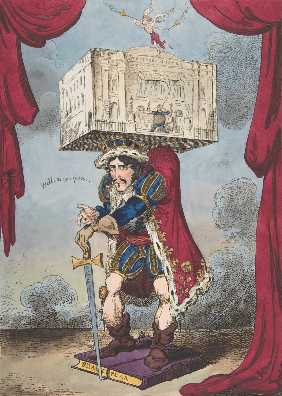 Theatrical Atlas, May 7, 1814., May 7, 1814. 作者 乔治·克鲁克申克