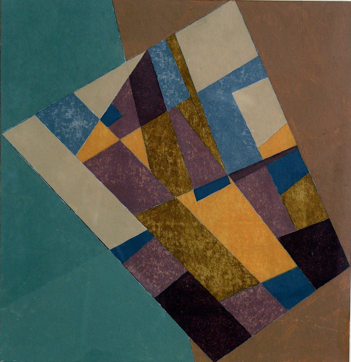 Field Tapestry，2003（石油卡） 作者 乔治·丹纳特