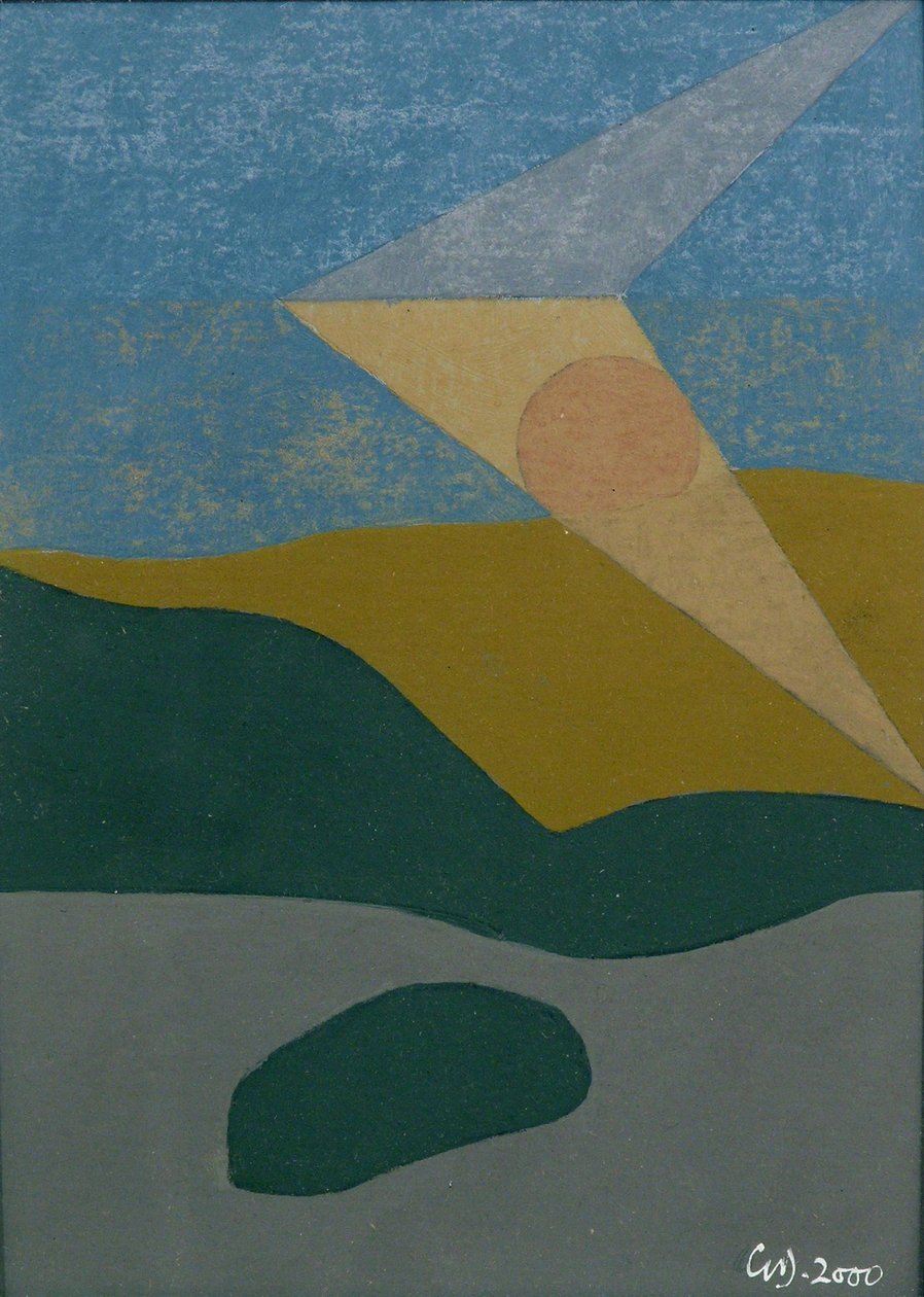 Untitled，2000（油卡） 作者 乔治·丹纳特