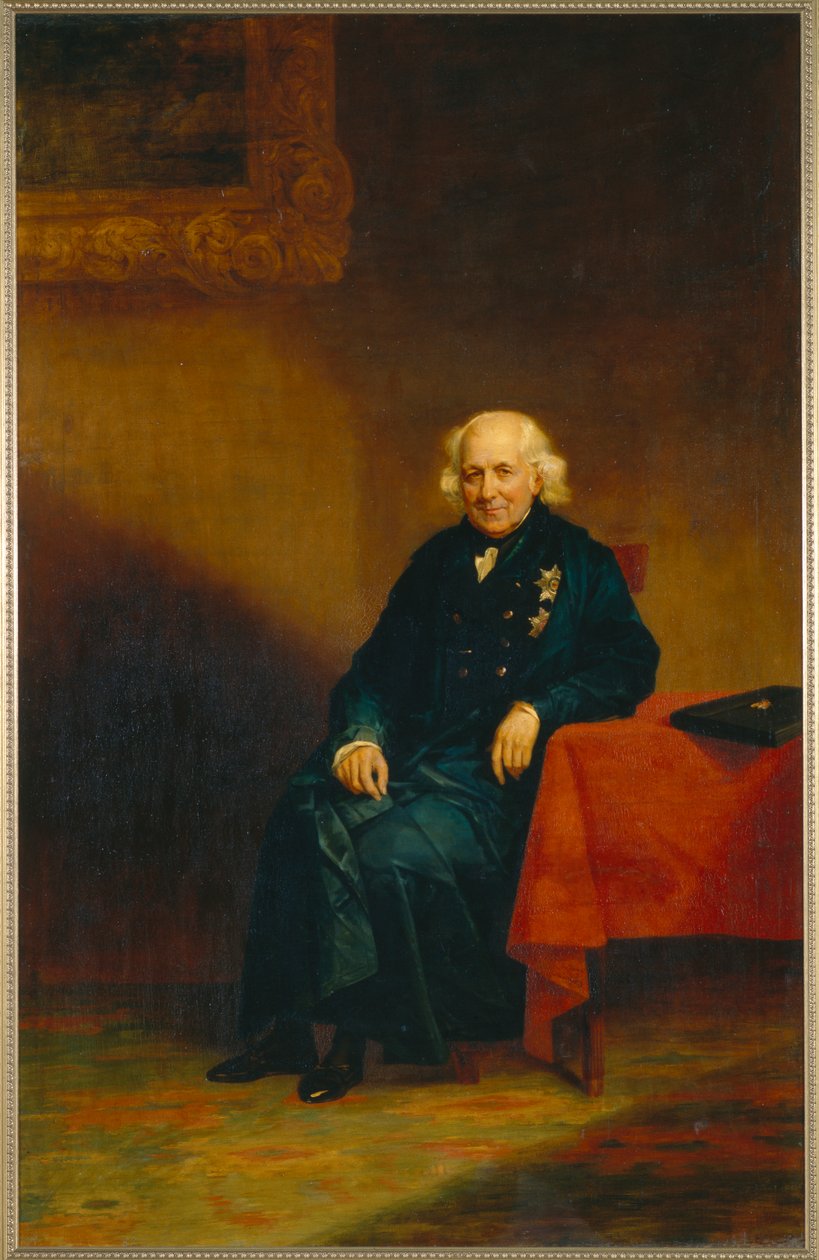 尼古拉·塞米诺诺维奇·莫德维诺夫伯爵的肖像1754-1845 作者 乔治·道威