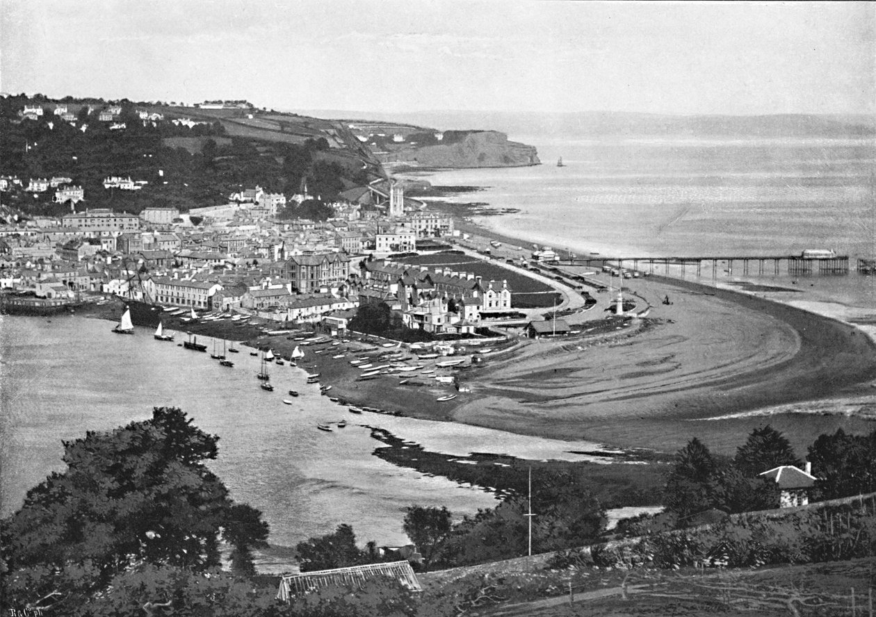Teignmouth"，约1896年 作者 乔治·丹尼