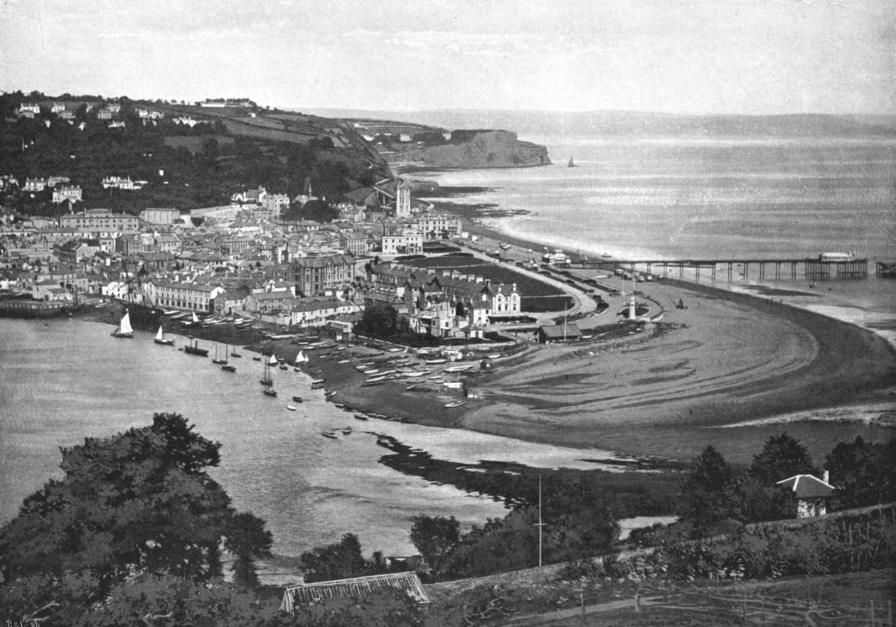 Teignmouth, c1900 作者 乔治·丹尼