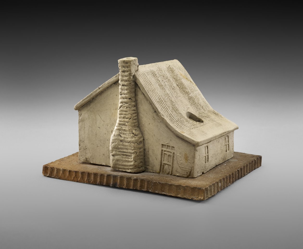 小木屋墨池c。 1900（陶器） 作者 乔治·E·厄尔