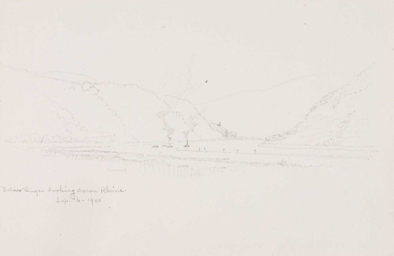 宾根城下 望莱茵河下游 作者 乔治·埃尔伯特·布尔