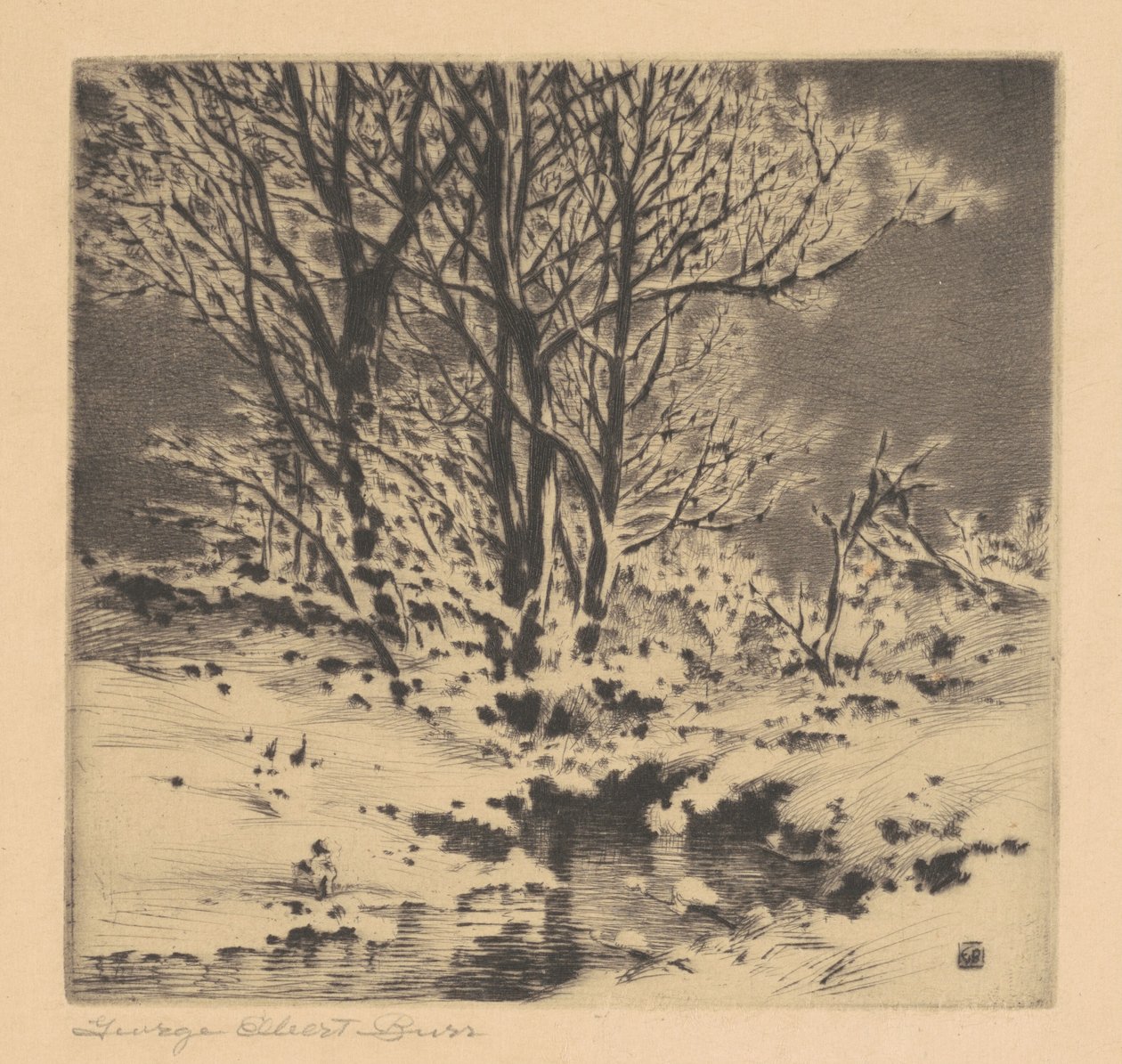 初雪（第1号） 作者 乔治·埃尔伯特·布尔
