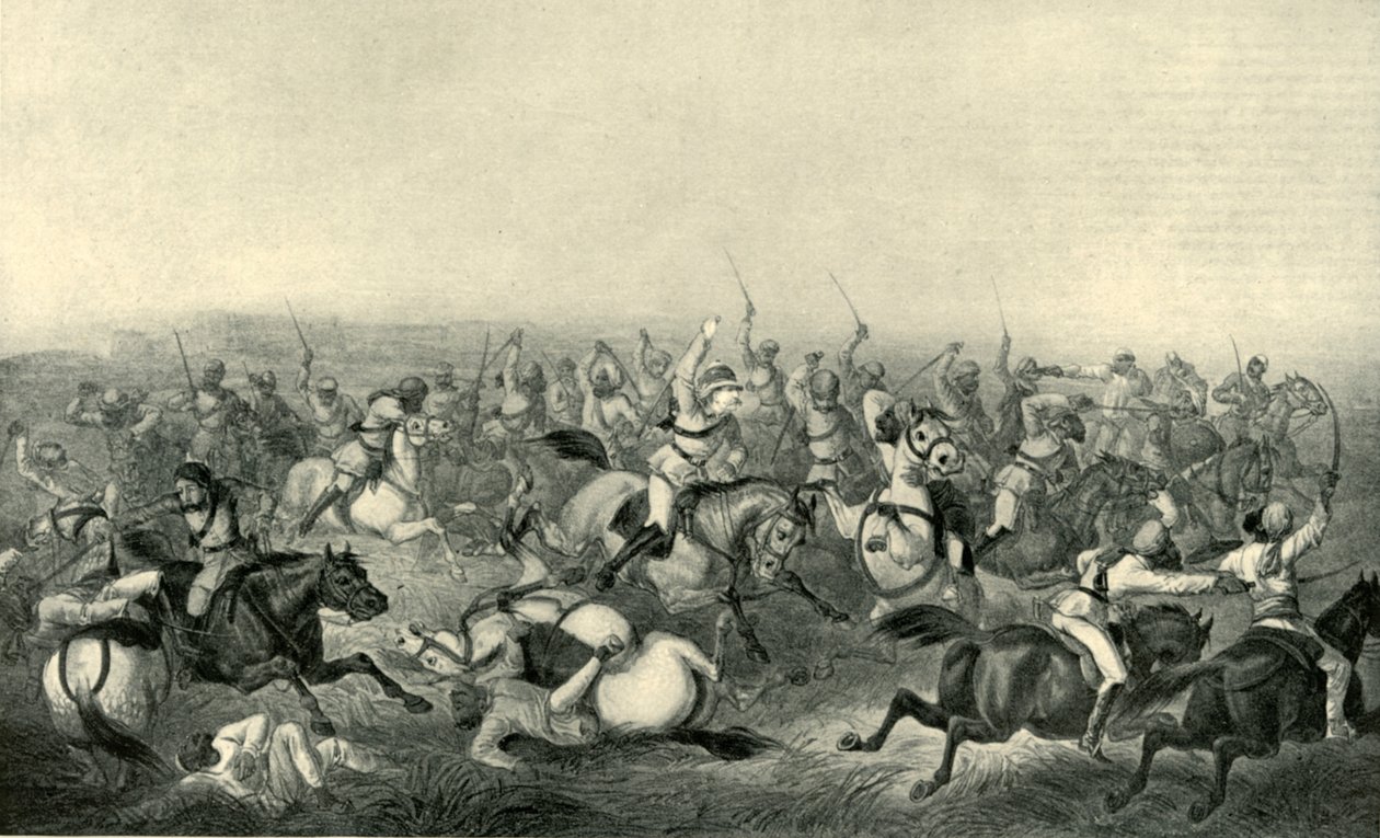 1857年，1901年，在Rhotuck负责Hodsons Horse。 作者 乔治·弗兰克林·阿特金森