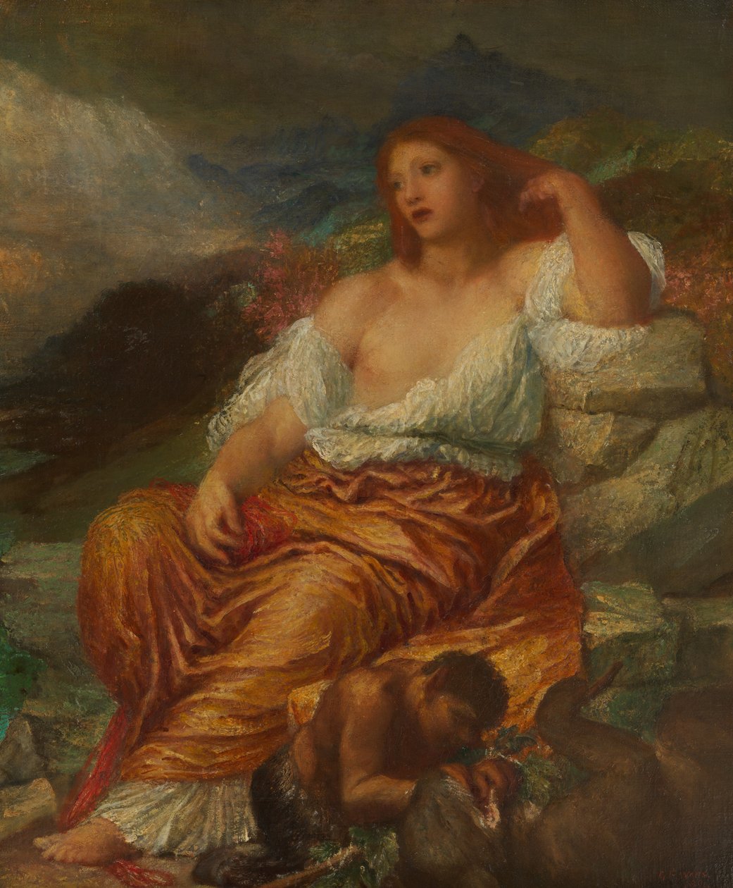 阿里亚德（Ariadne），1894年。 作者 乔治·弗雷德里克·沃茨