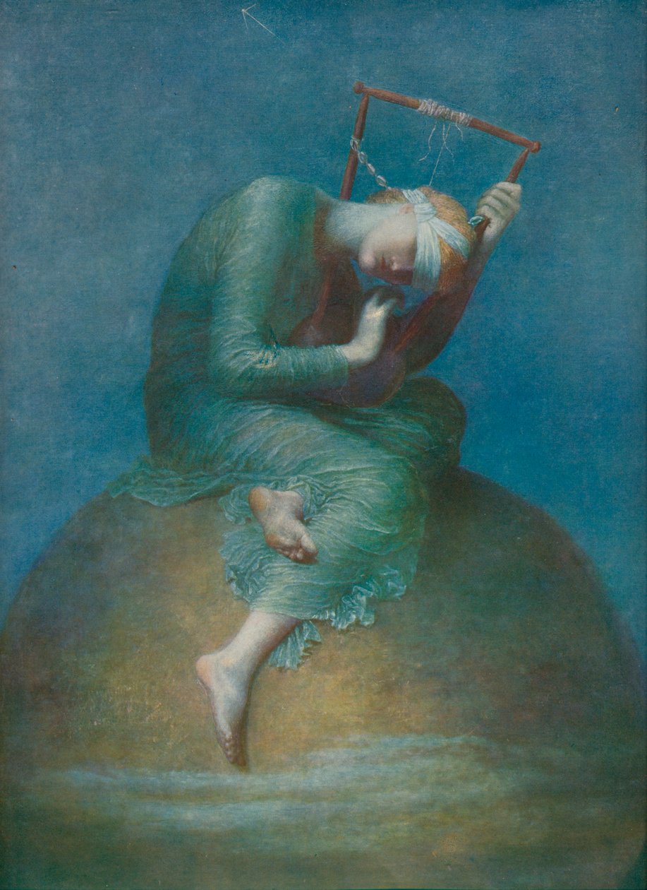 希望，1886年，1912年 作者 乔治·弗雷德里克·沃茨