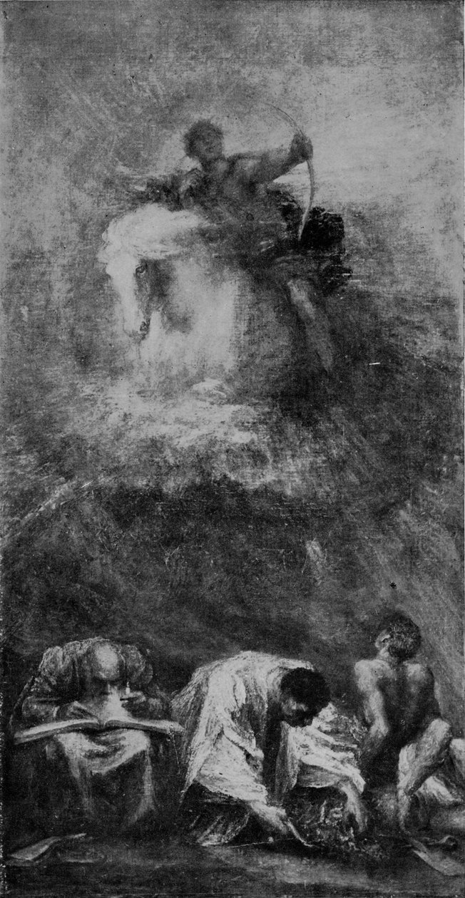 进步，c1888，1917年 作者 乔治·弗雷德里克·沃茨