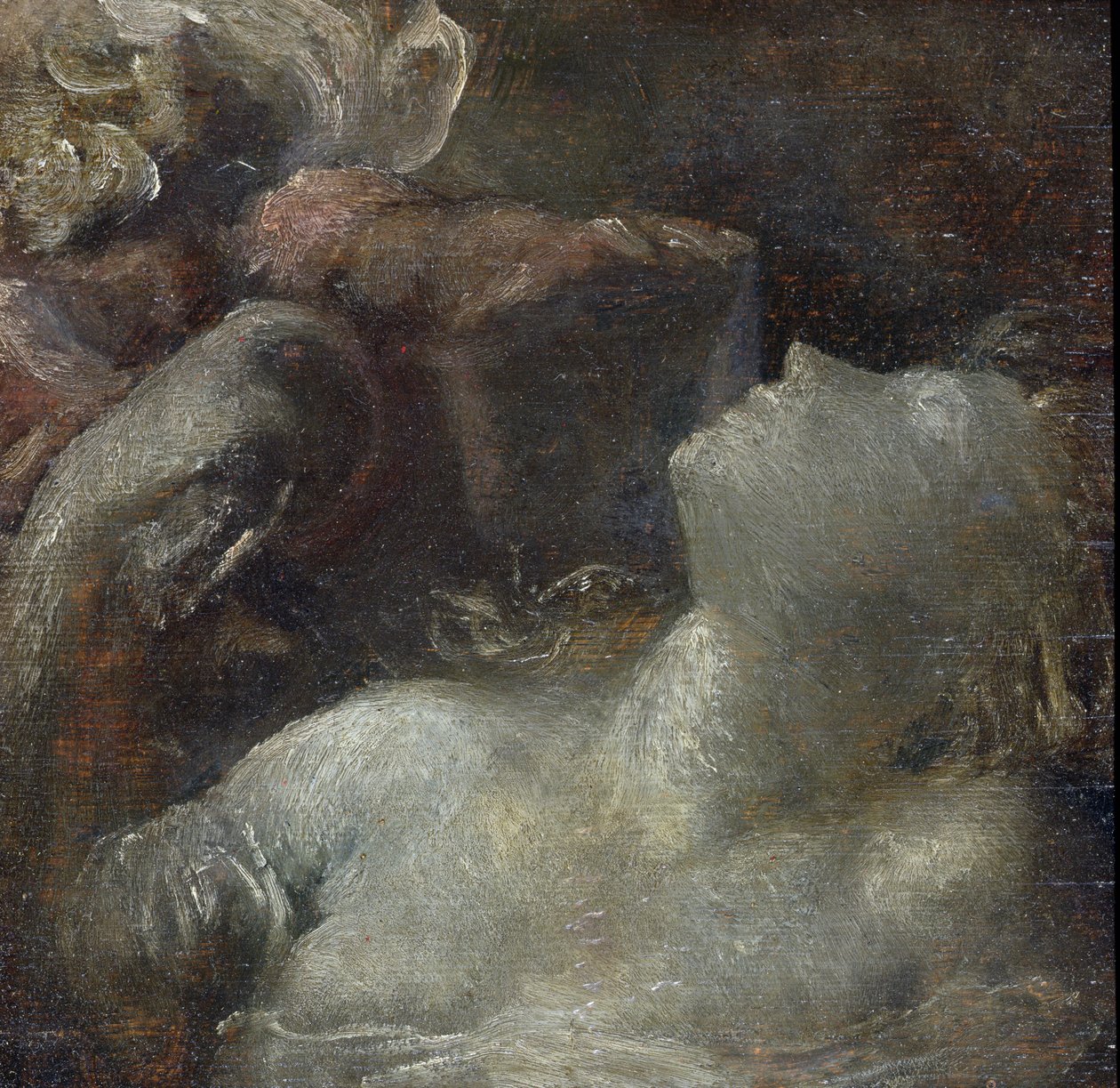 研究&39;奥菲莉亚&39;，1870（小组） 作者 乔治·弗雷德里克·沃茨