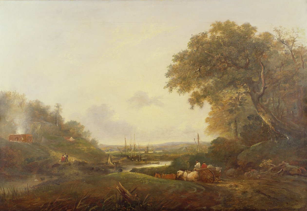 Lime Pits，Akenham 作者 乔治·弗罗斯特