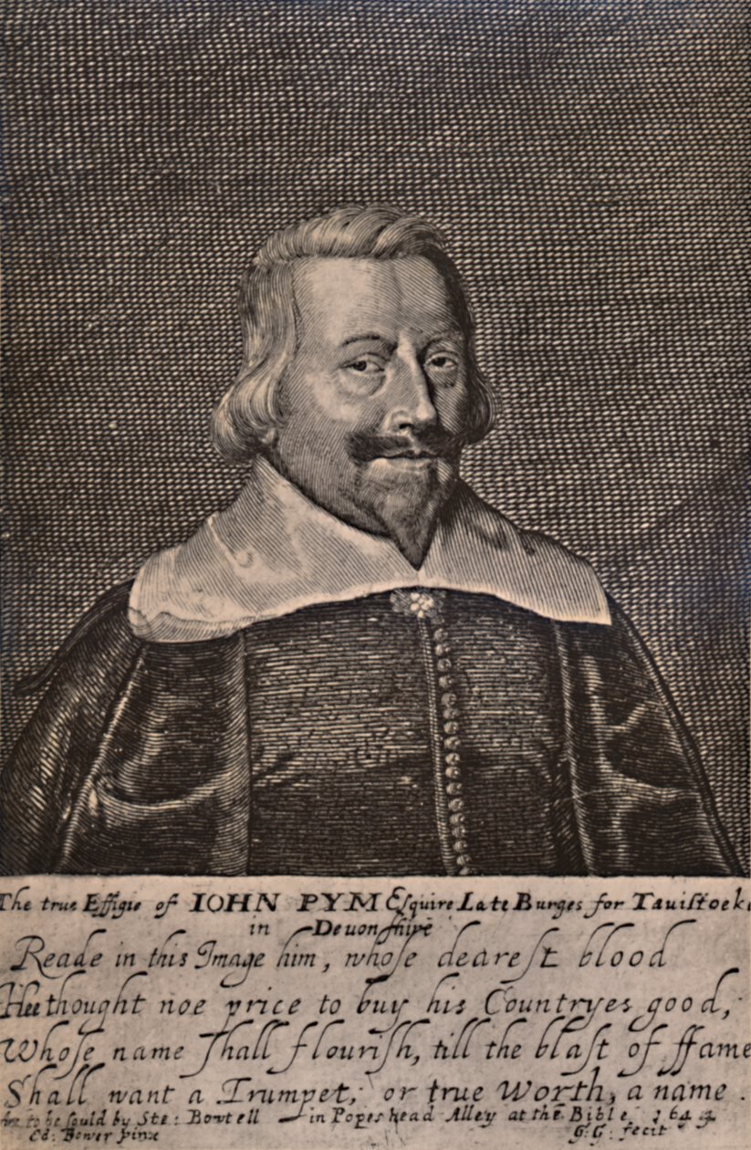 约翰·皮姆（John Pym），英国国会议员，c1644年，1894年 作者 乔治·格洛弗