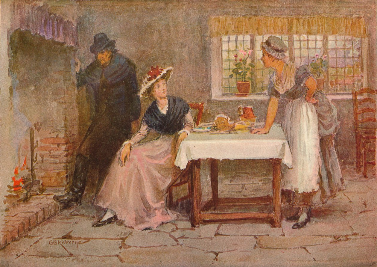 朗廷素描：庇护所，c1885 作者 乔治·古德温·基尔本