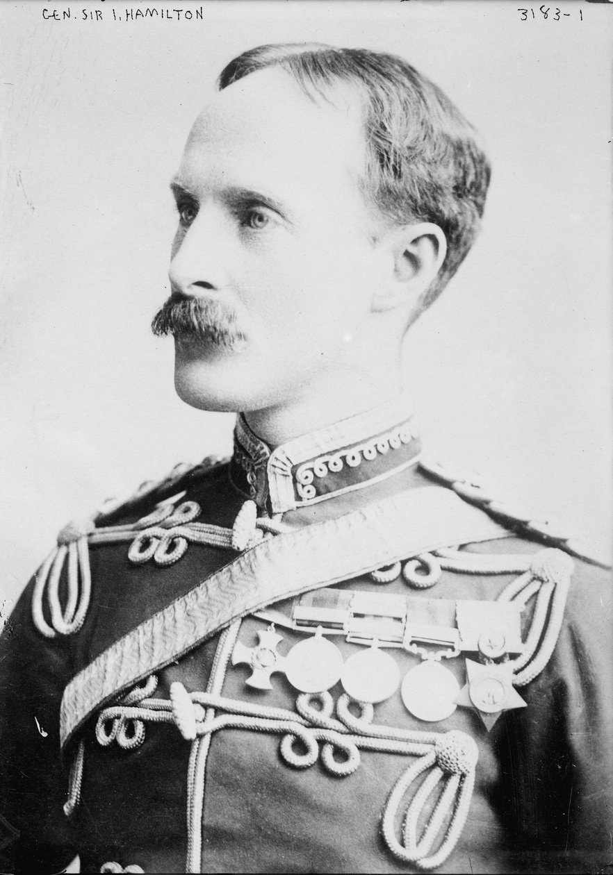 将军伊恩汉密尔顿，1910-5 作者 乔治·格兰瑟姆·贝恩