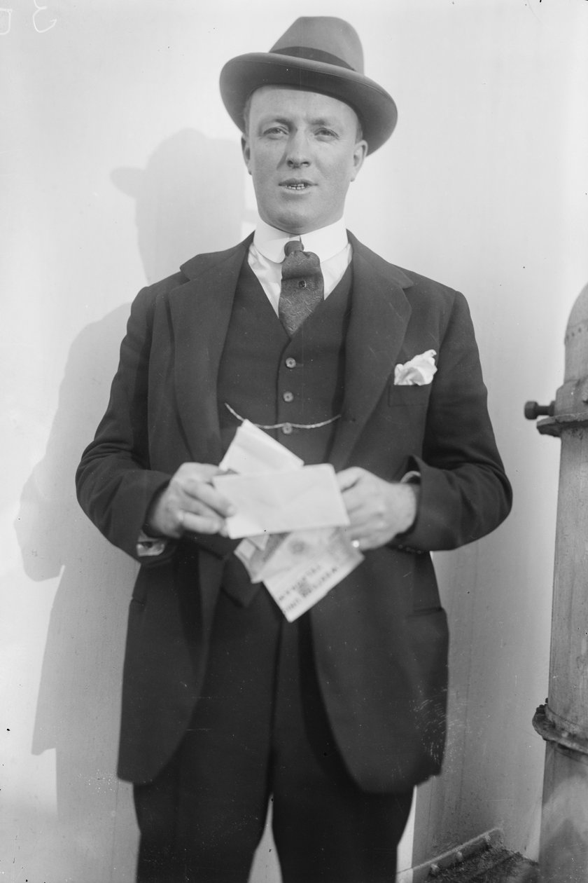 Hugh Walpole，c.1920 作者 乔治·格兰瑟姆·贝恩
