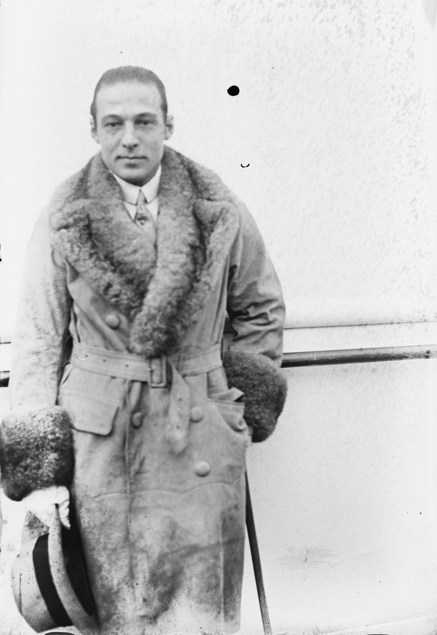 Rudolph Valentino，c.1925 作者 乔治·格兰瑟姆·贝恩