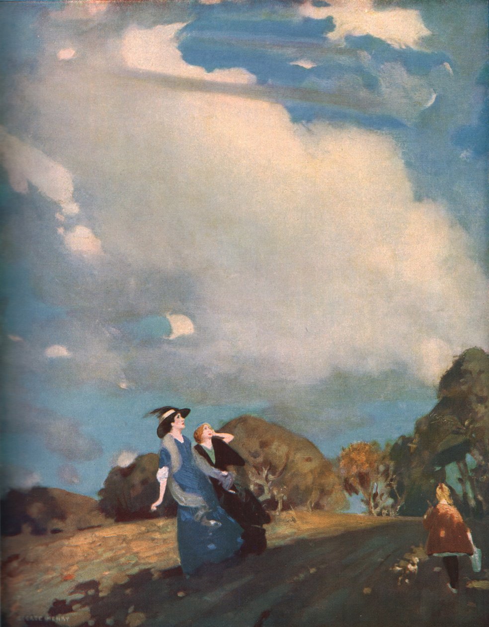云雀，20世纪初，c1930年。 作者 乔治·亨利