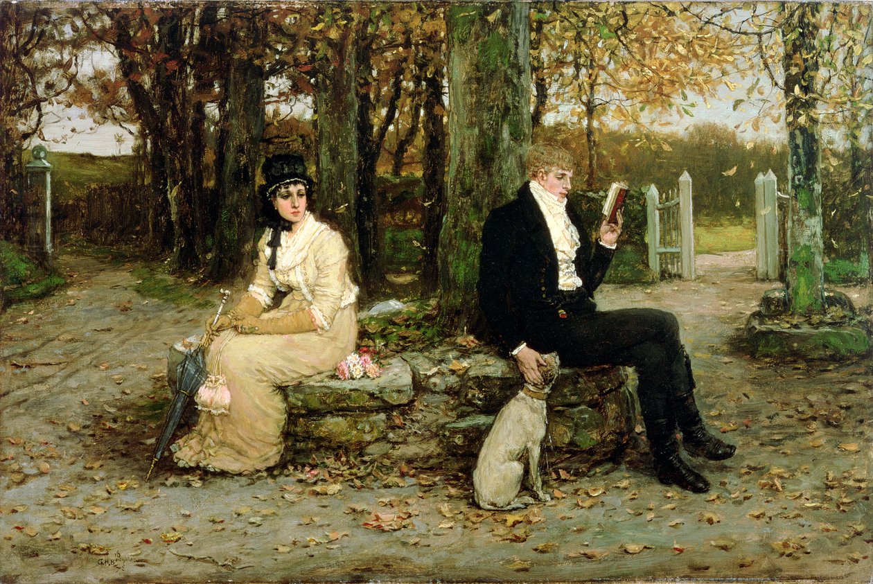 The Waning Honeymoon，1878 作者 乔治·亨利·布顿
