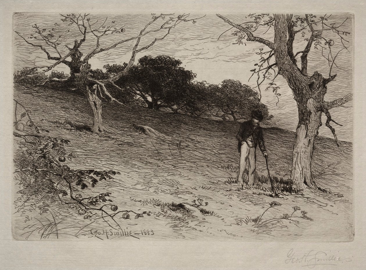 景观，1883年。 作者 乔治·亨利·斯米利