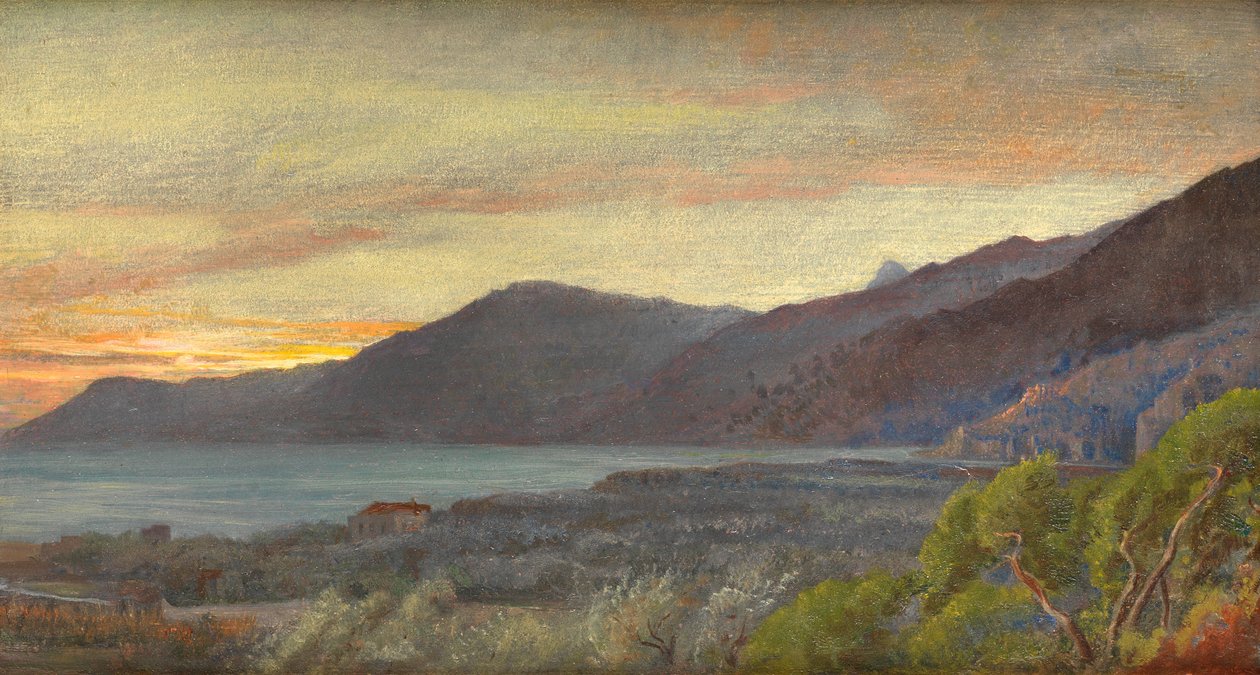 1882年，博尔迪盖拉（Bordighera）的景色 作者 乔治·霍华德